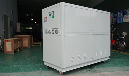 冷水机制冷温度下降，如何进行处理？